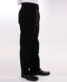 P-6 남성 검정 스판 바지(102-1)