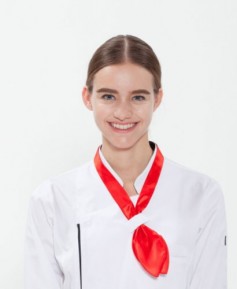 S-118 적색공단 목스카프ㅡㅡㅡㅡㅡㅡ ※ ((목스카프고리조리복 전용))※