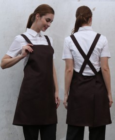SA-604  X형 커피 엉덩이가림 앞치마(93)