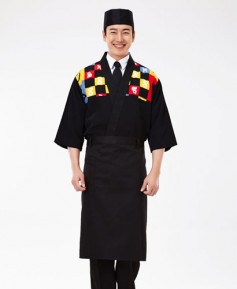 J-59 어깨체스패턴 일식복