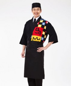 J-58 체스무늬 일식복