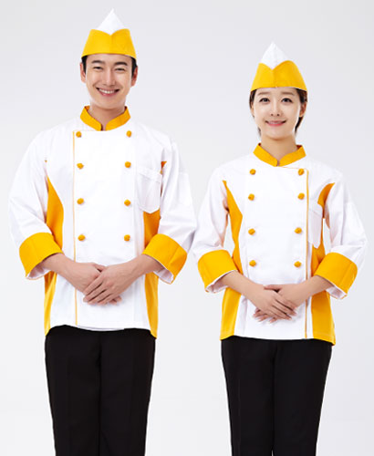 CO-002 노랑매듭단추 쿡복