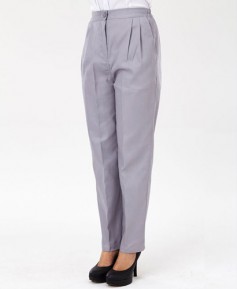 P-15-1 여 그레이 양쪽 밴드형바지