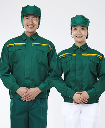 W-12-1 카라형 초록상의