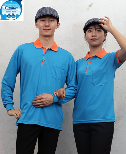 ▶  T-48 물색 고급 기능성 카라배색