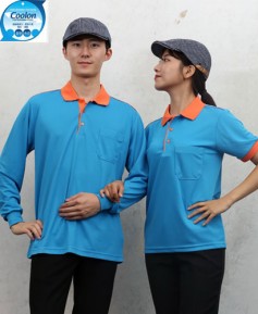 ▶  T-48 물색 고급 기능성 카라배색