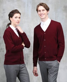 G-12 와인 무지 가디건 (남성/여성)