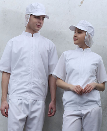 W-119 반팔 백색 드라이쿨스판덱스 ㅡ(45수 남녀공용 상의)