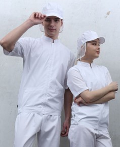 W-119 반팔 백색 드라이쿨스판덱스 ㅡ(45수 남녀공용 상의)