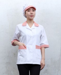 HA-703 오렌지체크 카라 칠부