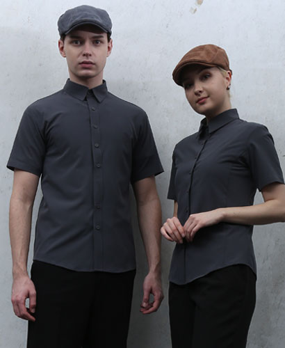 Y-110 진그레이 반팔셔츠