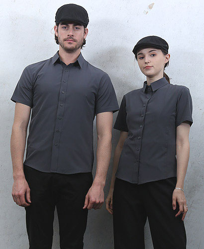 Y-110 진그레이 반팔셔츠