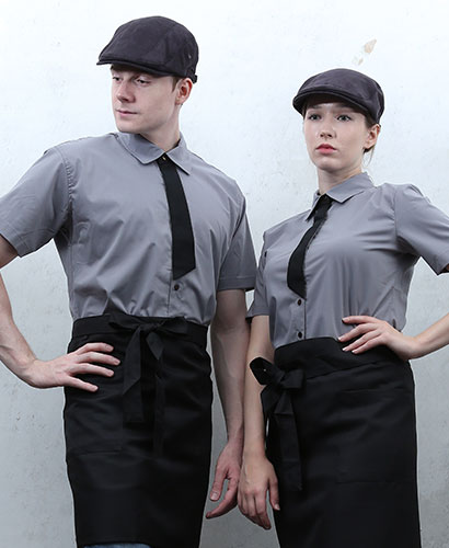 Y-359 NEW 반팔 회색 검넥타이 포인트ㅡㅡ(남여공용 사이즈)