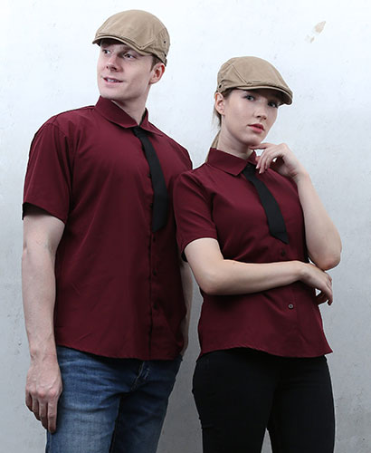 Y-360 NEW 반팔 자주 검넥타이 포인트ㅡㅡ(남여공용사이즈)