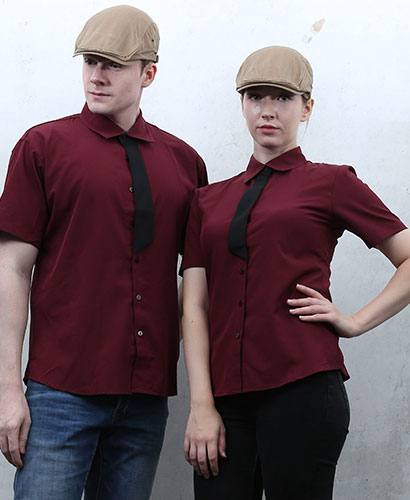 Y-360 NEW 반팔 자주 검넥타이 포인트ㅡㅡ(남여공용사이즈)