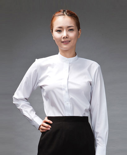 Y-64 긴팔 백색차이나