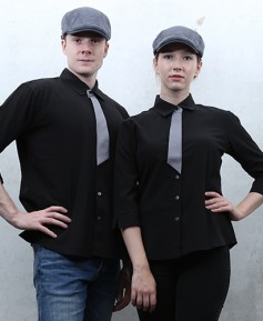 Y-712 NEW 검정 회색넥타이포인트ㅡㅡ 칠부(남여공용사이즈)