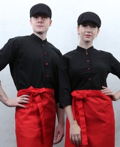 Y2-711 블랙 차이나 적단추 칠부