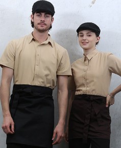 Y-918  베이지 반팔 셔츠 ㅡㅡㅡㅡㅡㅡ(남여공용사이즈)