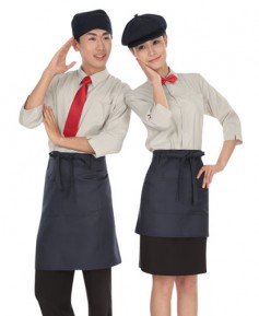 Y-718 회색 카라 칠부셔츠 ㅡㅡㅡㅡㅡ(10장이상 맞춤제작) 매장문의