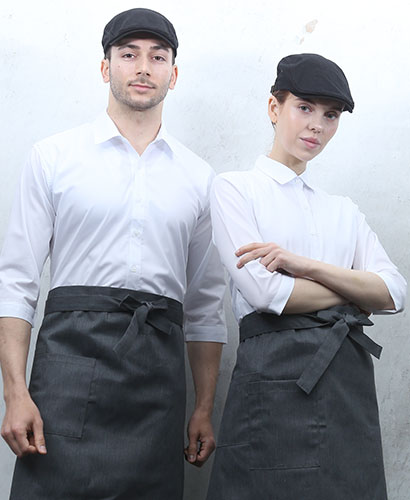 AP-306 그레이 보카시 허리앞치마