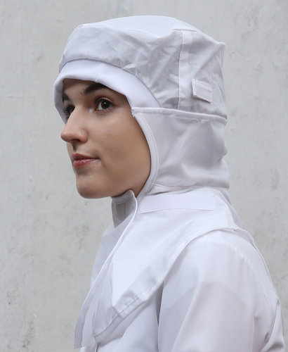 C-298 백색 챙없는 어깨덮힘 (남여공용)