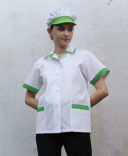 HA-79 연두 카라포인트  반팔