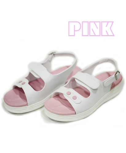 K-11 고급 간호/영양사 샌들ㅡㅡㅡ 화이트핑크 ◀